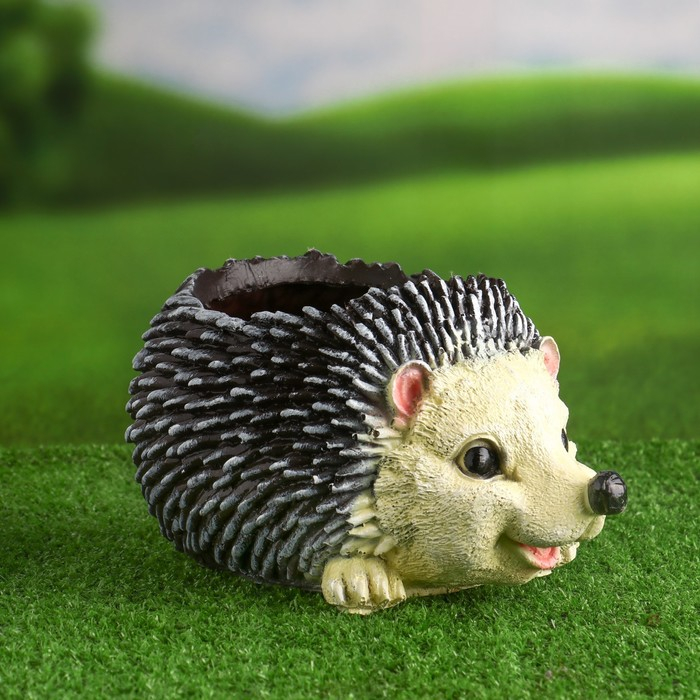 Фигурное кашпо  Фигурное кашпо "Ежик" 25см