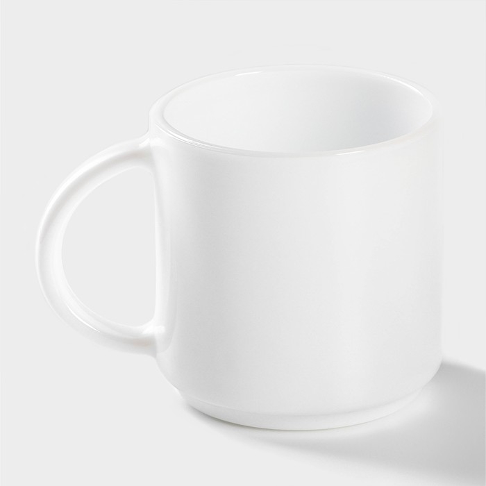 Кружка Luminarc Everyday, стеклокерамика, 340 мл, цвет белый Кружка Luminarc Everyday, стеклокерамика, 340 мл, цвет белый