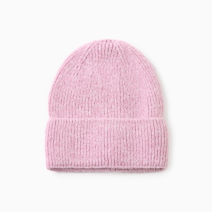 Шапка женская MINAKU, цвет лавандовый, р-р 56-58