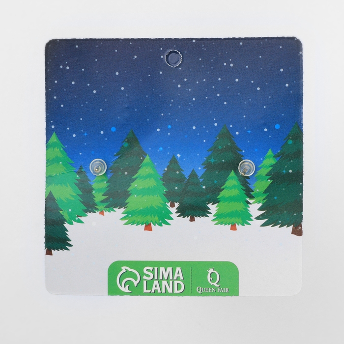 Серьги «Новогодние» ёлочки, цветные в золоте Серьги «Новогодние» ёлочки, цветные в золоте