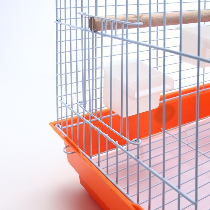 Клетка для птиц Bd-3/1o, раскрывающаяся крыша, 47,5 х 37 х 70 см, красная Клетка для птиц Bd-3/1o, раскрывающаяся крыша, 47,5 х 37 х 70 см, красная