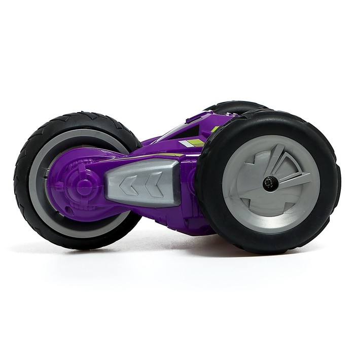 Перевёртыш радиоуправляемый «Трюкач», свет, цвет фиолетовый Перевёртыш радиоуправляемый «Трюкач», свет, цвет фиолетовый