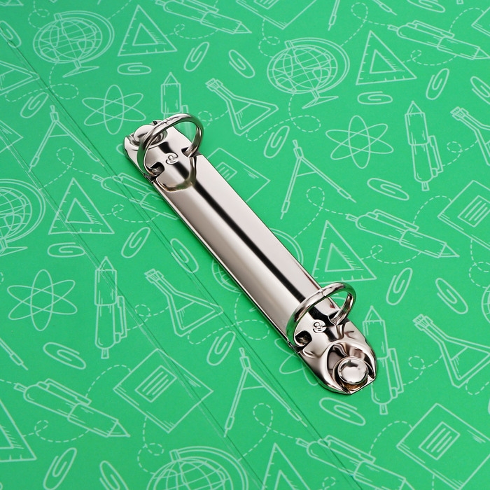 Папка-портфолио А4 Папка-портфолио А4 "Мечтать", Calligrata TOP, твердая обложка, на кольцах, молния вокруг, для школьника, 1 файл, 8 вкладышей