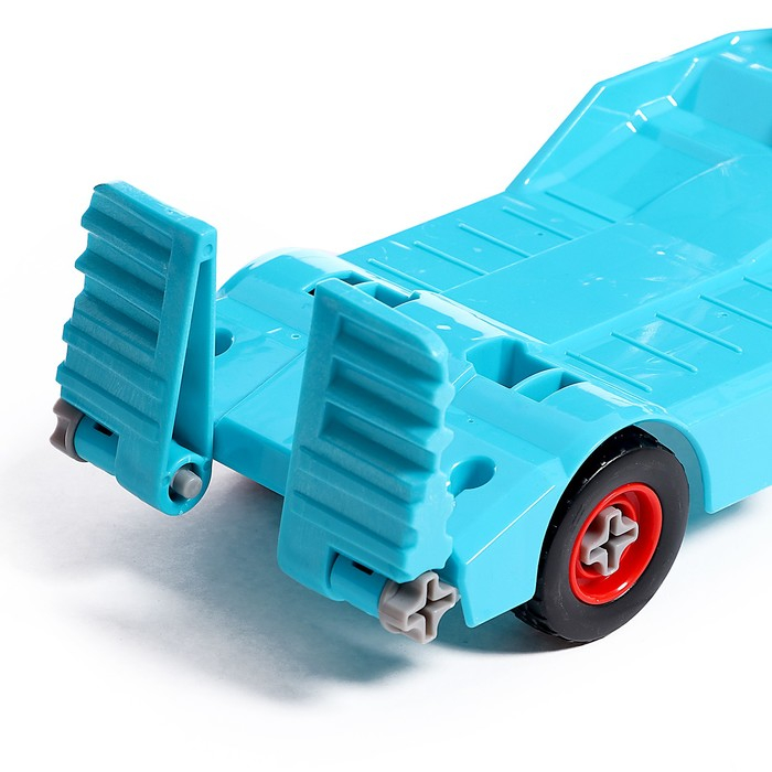 Конструктор винтовой «Эвакуатор с машинкой», с отвёрткой и насадкой + знаки Конструктор винтовой «Эвакуатор с машинкой», с отвёрткой и насадкой + знаки