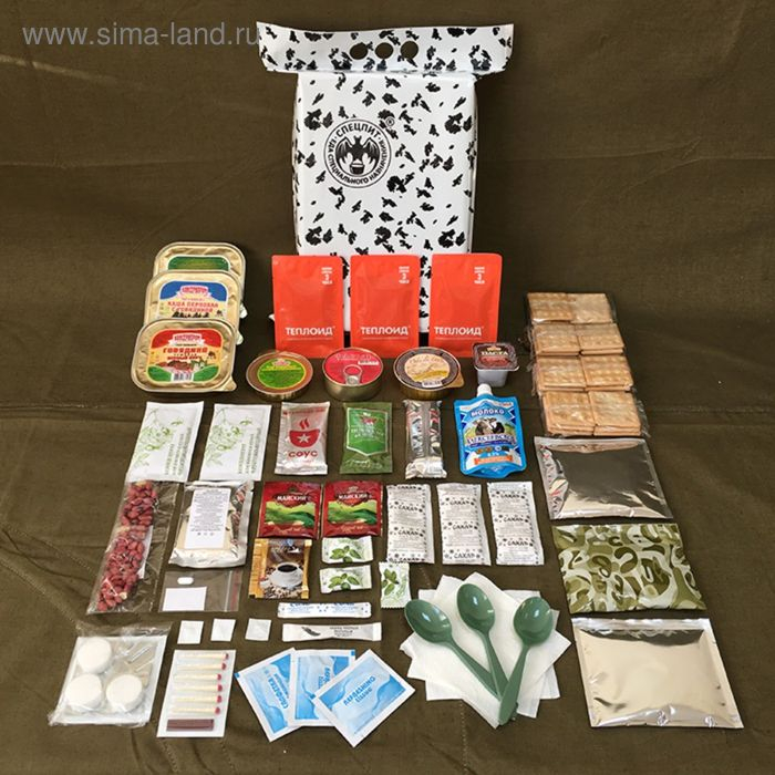 Сухой паек «СпецПит» Зимний (ИРП-Зс), на 1 сутки и более, 2,3 кг Сухой паек «СпецПит» Зимний (ИРП-Зс), на 1 сутки и более, 2,3 кг