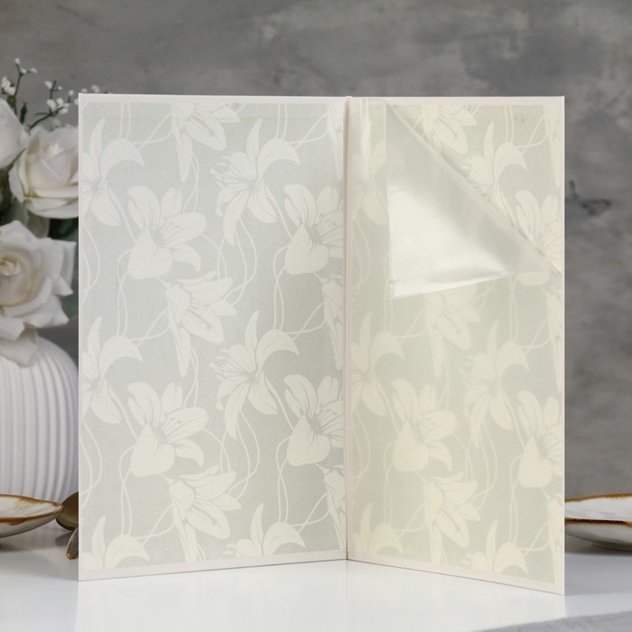 Папка для свидетельства о браке  Папка для свидетельства о браке "Белая" бумвинил, А4