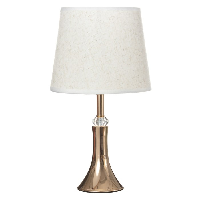 Настольная лампа Настольная лампа "Падер" E27 40Вт золото 21х21х38 см RISALUX