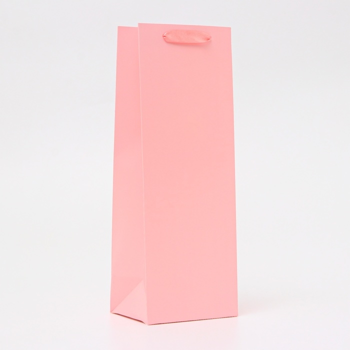 Пакет под бутылку «Пыльная роза», 13 x 36 x 10 см
