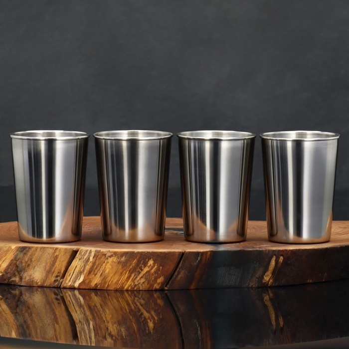 Набор стаканов «Горы», 4 шт х 150 мл Набор стаканов «Горы», 4 шт х 150 мл