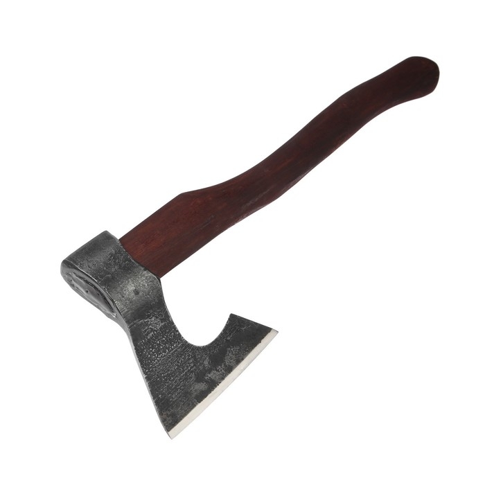 Топор охотничий кованый ТУНДРА ПРОФИ, топорище высшего сорта Топор охотничий кованый ТУНДРА ПРОФИ, топорище высшего сорта "дуб" воск, с чехлом, 1200 г