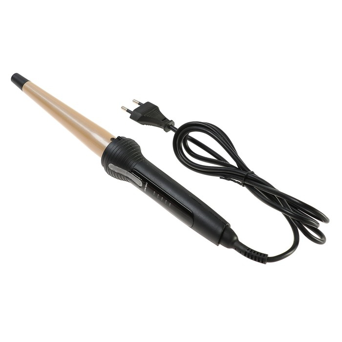 Плойка Luazon LW-12, 35 Вт, керамическое покрытие, d=13-25 мм, 150-230°С, чёрная Плойка Luazon LW-12, 35 Вт, керамическое покрытие, d=13-25 мм, 150-230°С, чёрная