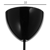 Светильник BayerLux 5001/1, 40Вт Е14, цвет чёрный