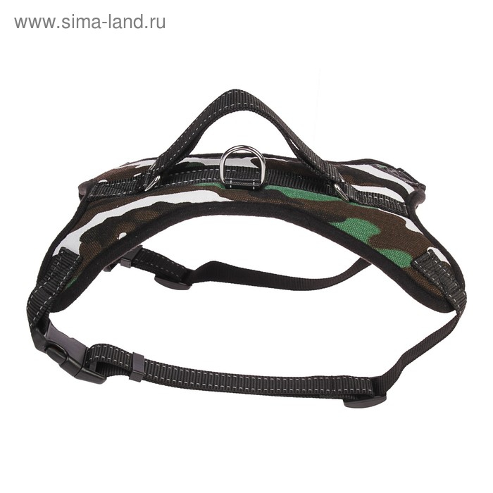 Шлейка К7 мягкая светоотражающая, размер L, ОГ 64-86 см, вес 18- 27,5 кг, хаки Шлейка К7 мягкая светоотражающая, размер L, ОГ 64-86 см, вес 18- 27,5 кг, хаки