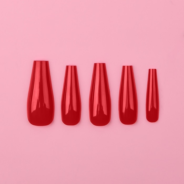 Накладные ногти «Сolorful», 100 шт, форма балерина, в контейнере, разноцветные Накладные ногти «Сolorful», 100 шт, форма балерина, в контейнере, разноцветные