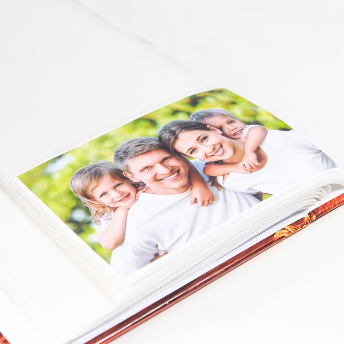 Фотоальбом 300 фото 10х15 см Фотоальбом 300 фото 10х15 см "Приятные воспоминания" выступающая часть МИКС 33х17,5 см