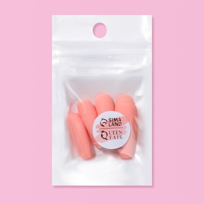 Накладные ногти, 24 шт, форма балерина, цвет матовый бежевый Накладные ногти, 24 шт, форма балерина, цвет матовый бежевый