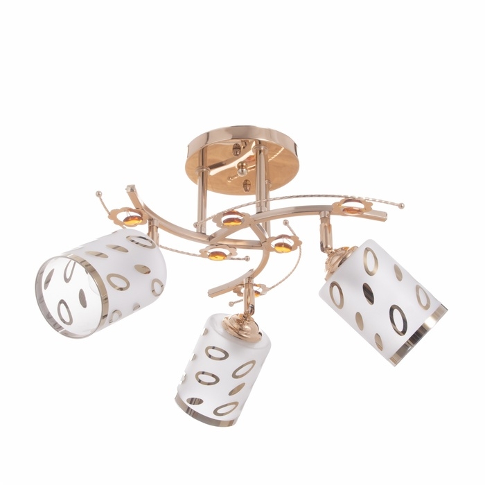 Люстра Люстра "Адди" 3х40Вт Е27 Золото МОДЕЛЬ: 2638726