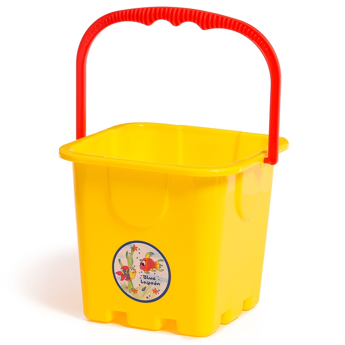 Ведро большое «Крепость», цвета МИКС Ведро большое «Крепость», цвета МИКС