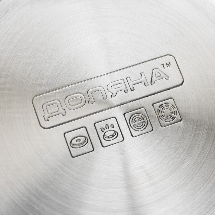 Чайник со свистком из нержавеющей стали Доляна «Рио», 2,8 л, фиксированная ручка, цвет хромированный Чайник со свистком из нержавеющей стали Доляна «Рио», 2,8 л, фиксированная ручка, цвет хромированный