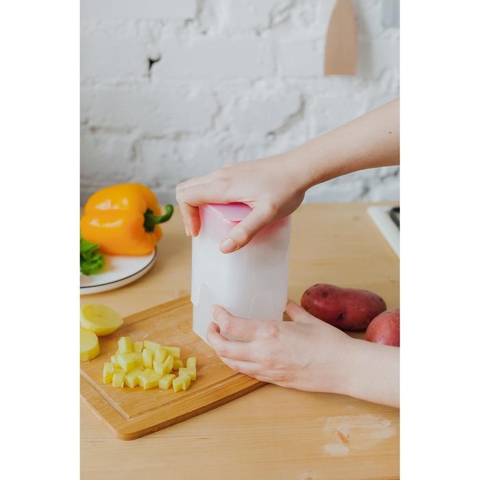 Овощерезка, 10×8×13,5 см, цвет белый Овощерезка, 10×8×13,5 см, цвет белый