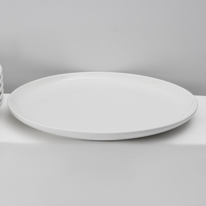 Набор тарелок фарфоровых обеденных Magistro Mien, 6 предметов: d=26,3 см, цвет белый Набор тарелок фарфоровых обеденных Magistro Mien, 6 предметов: d=26,3 см, цвет белый