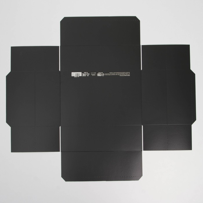 Коробка подарочная складная, упаковка, «Черная», 30 х 20 х 9 см Коробка подарочная складная, упаковка, «Черная», 30 х 20 х 9 см