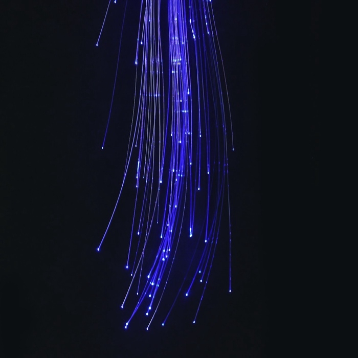 Прядь для волос на заколке, светящиеся, 3,5 х 33 см Прядь для волос на заколке, светящиеся, 3,5 х 33 см