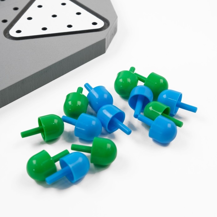 Шашки, настольная игра  Шашки, настольная игра "Китайские", 60 фишек, 28 х 28 см