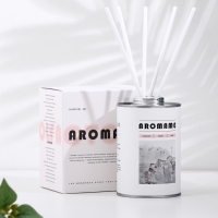 Набор диффузор ароматический "Aromame", хилтон, 500 мл, круглая банка