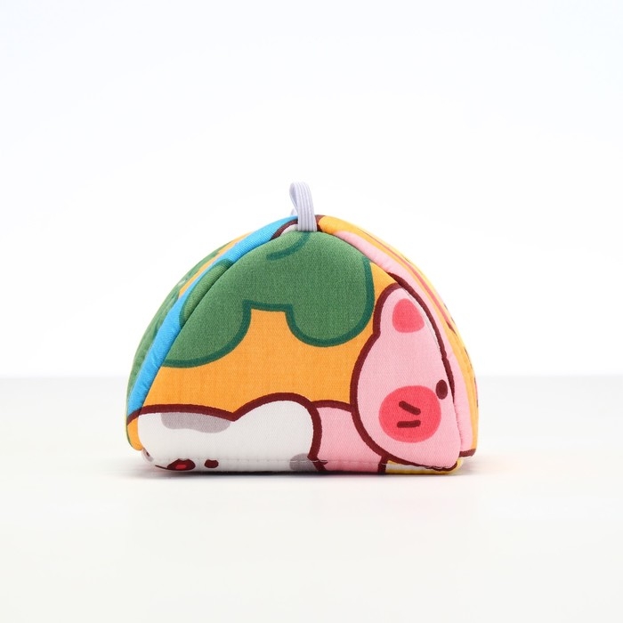 Домик для грызунов  Домик для грызунов "ЛЕВ", желтый