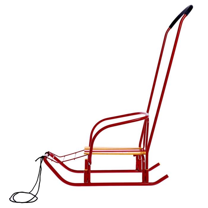 Санки «Ветерок 7», цвет алый Санки «Ветерок 7», цвет алый