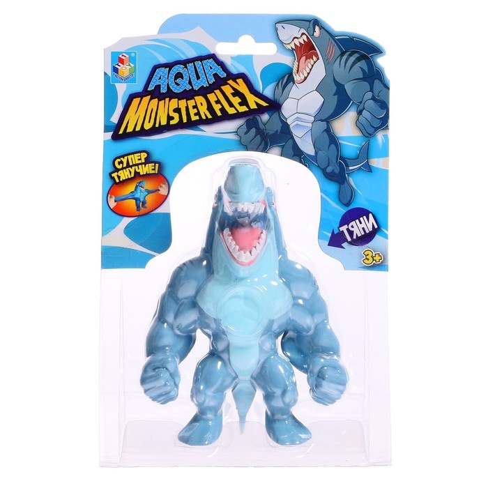 Тянущаяся фигурка Monster flex Aqua, 14 см, 14 видов, МИКС Тянущаяся фигурка Monster flex Aqua, 14 см, 14 видов, МИКС