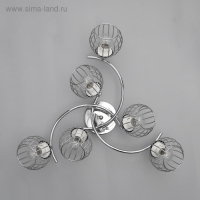 Люстра 73172/6 E27 40Вт хром 60х60х26 см BayerLux