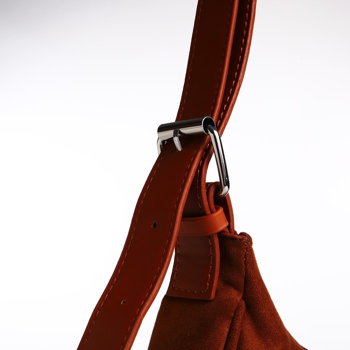 Сумка женская на молнии, цвет коричневый Сумка женская на молнии, цвет коричневый