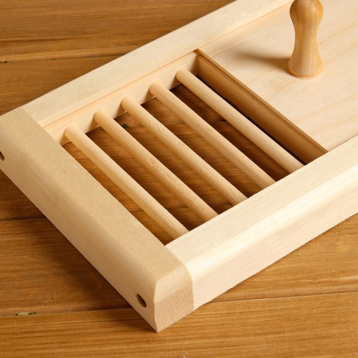 Вентиляционная крышка из липы, 30х17см, с задвижкой, Вентиляционная крышка из липы, 30х17см, с задвижкой, "Добропаровъ"