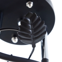 Люстра 2005/2 E27 60Вт черный+хром 44х26х25 см BayerLux