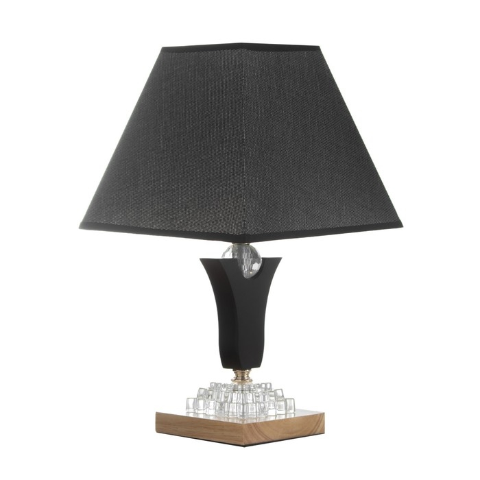 Настольная лампа Настольная лампа "Хела" Е27 40Вт черный23х23х40 см RISALUX