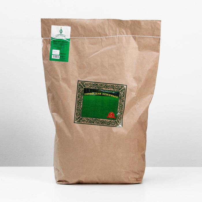 Семена Газонная травосмесь  Семена Газонная травосмесь "Евро-семена", "Газон для ленивых, 5 кг