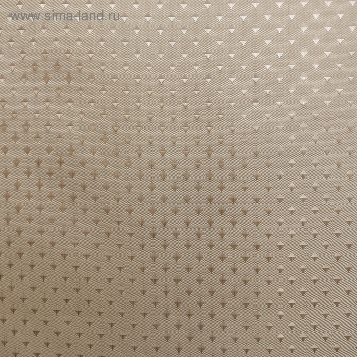 Штора для ванной «Бриллиант», 180×180 см, цвет бежевый