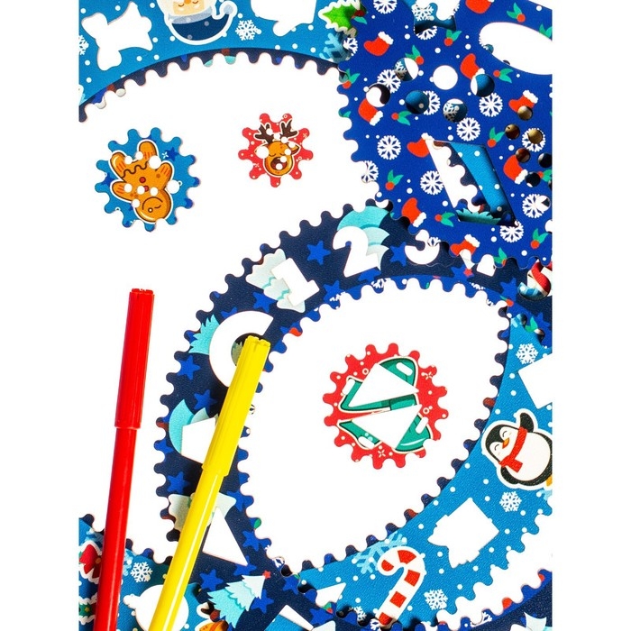 Спирограф «Новогоднее настроение» Спирограф «Новогоднее настроение»