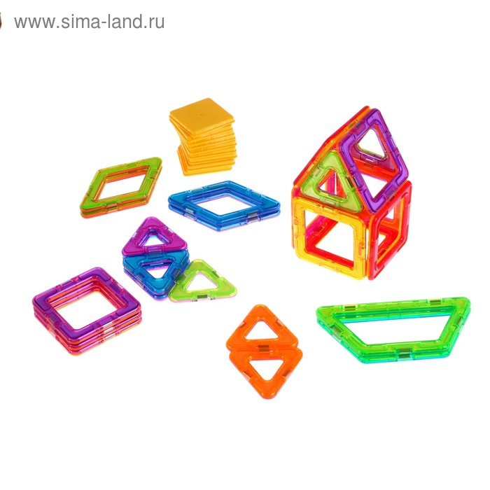 Конструктор магнитный «Магический магнит», 35 деталей Конструктор магнитный «Магический магнит», 35 деталей