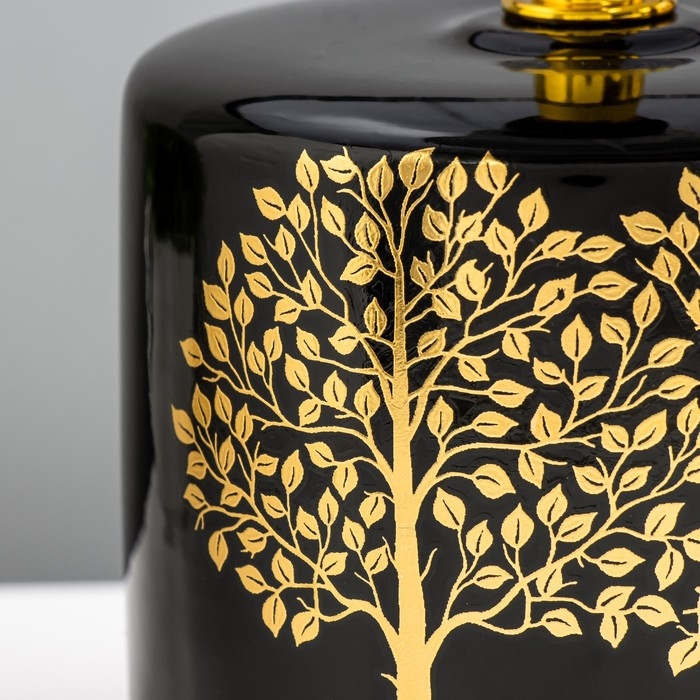 Настольная лампа Настольная лампа "Дуо арбор" E14 40Вт черный 15х15х28 см RISALUX