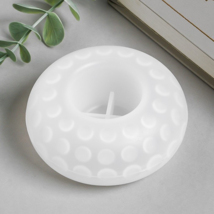 Молд силикон Молд силикон "Подсвечник эллипсоид с кругами" 8,8х8,8х8,8 см