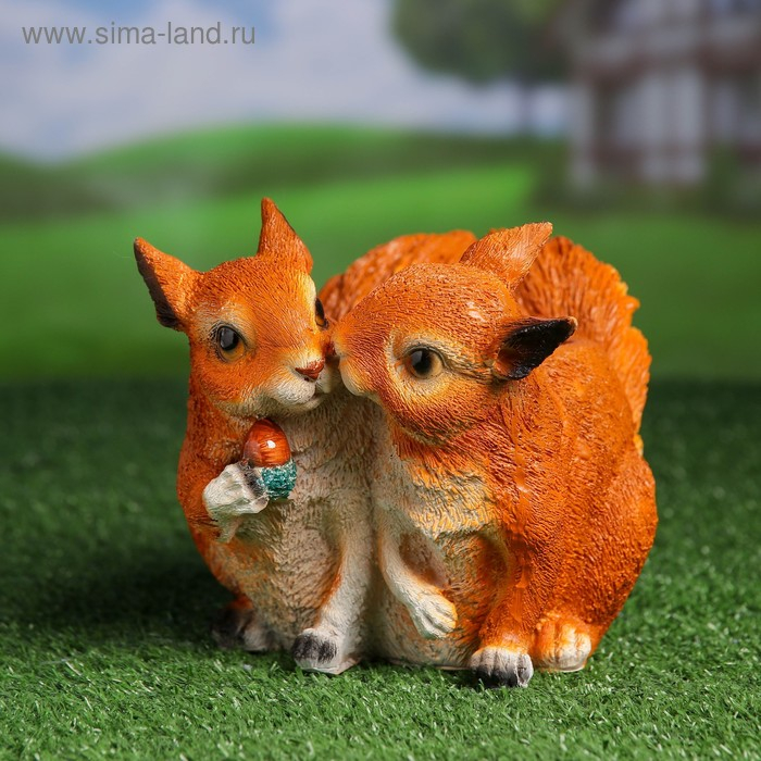 Фигурное кашпо Фигурное кашпо "Белки" 21х15см