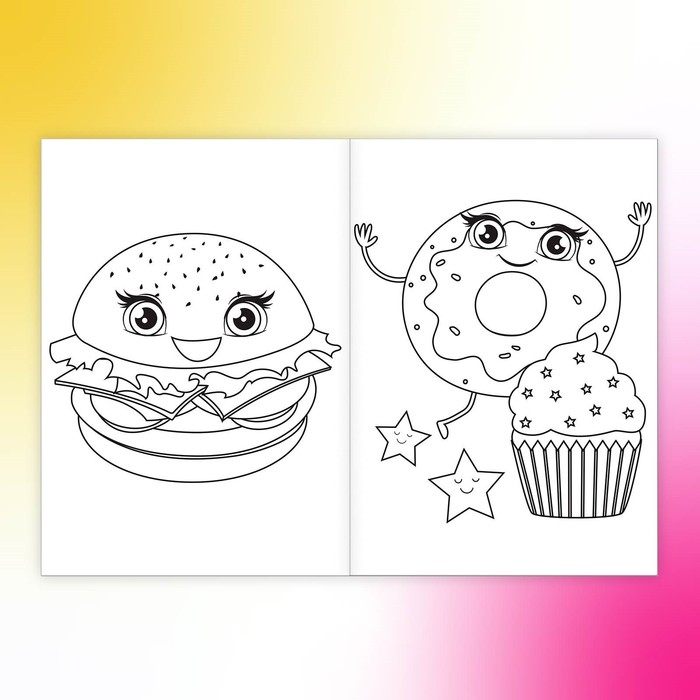 Раскраски детские набор «Для девочек», 8 шт. по 12 стр. Раскраски детские набор «Для девочек», 8 шт. по 12 стр.