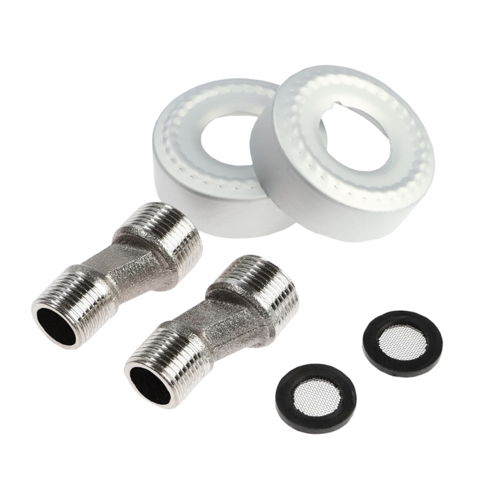 Душевая система ZEIN Z3868, смеситель, тропическая и ручная лейка, алюминий, матовая Душевая система ZEIN Z3868, смеситель, тропическая и ручная лейка, алюминий, матовая