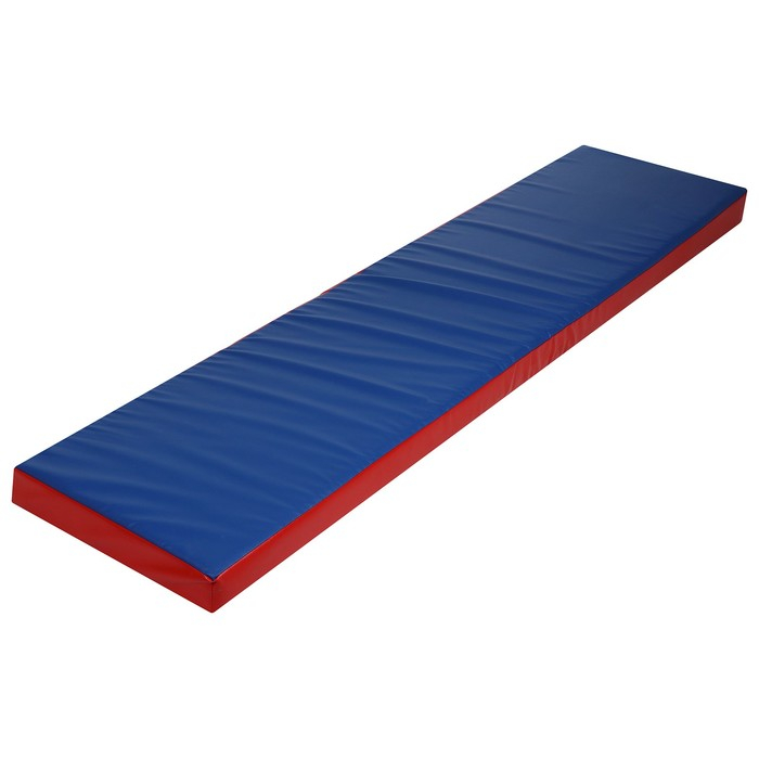 Мат ONLYTOP, 200х50х10 см, цвет синий/красный