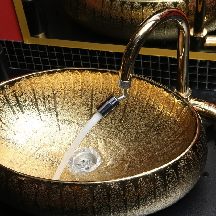 Аэратор универсальный Accoona A464-11, для смесителя, поворотный, двухрежимный Аэратор универсальный Accoona A464-11, для смесителя, поворотный, двухрежимный