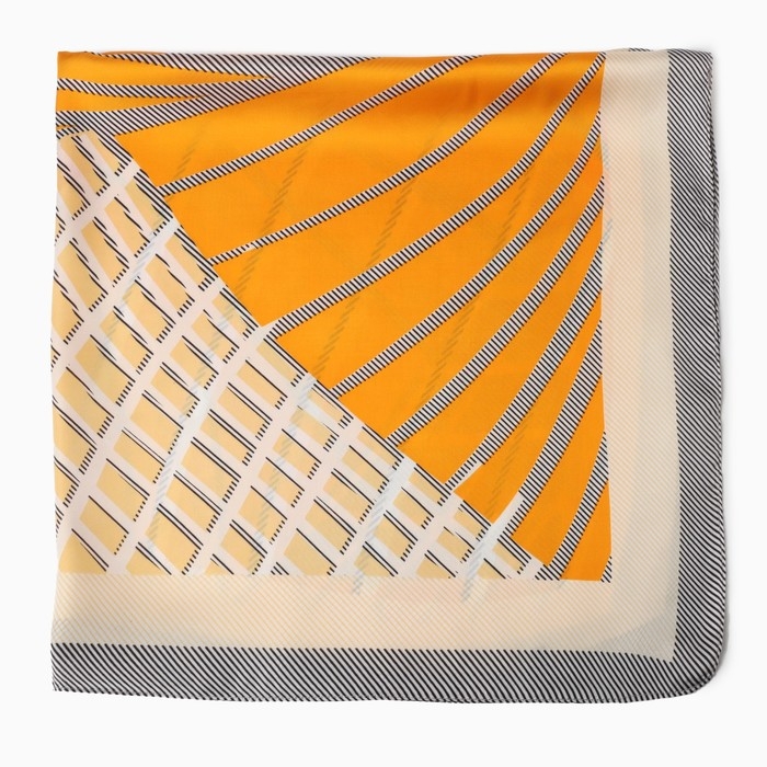Платок женский MINAKU р-р 7 0*70 см, цв. оранжевый Платок женский MINAKU р-р 7 0*70 см, цв. оранжевый