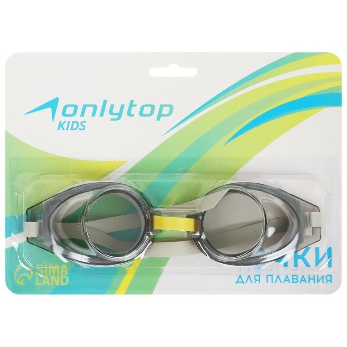 Очки для плавания детские ONLYTOP, цвета МИКС Очки для плавания детские ONLYTOP, цвета МИКС